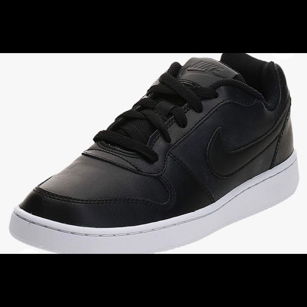 Nike Ebernon Lo Women's Trainers. Black/Black/Wht